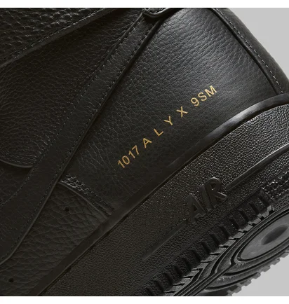 Кросівки чоловічі Nike Air Force 1 High Alyx Black (2020) Black Cq4018-001