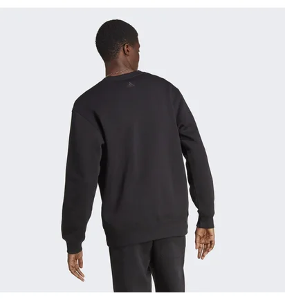 Свитшот мужской Adidas All Szn Fleece Graphic Sweatshirt Black IC9824