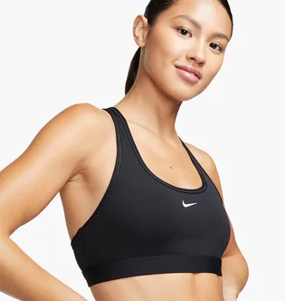 Топ женский Nike Swoosh Light Support Black DX6817-010