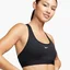 Топ женский Nike Swoosh Light Support Black DX6817-010