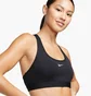 Топ женский Nike Swoosh Light Support Black DX6817-010