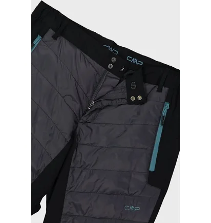 Штаны мужские CMP Pant Hybrid Primaloft Black 39T0017-26UU