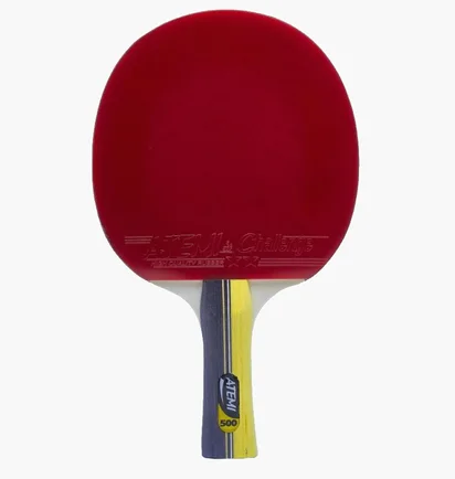 Ракетка для настільного тенісу Atemi 500C Black/Red 10041