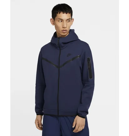Толстовка чоловіча Nike Sportswear Tech Fleece Blue CU4489-410