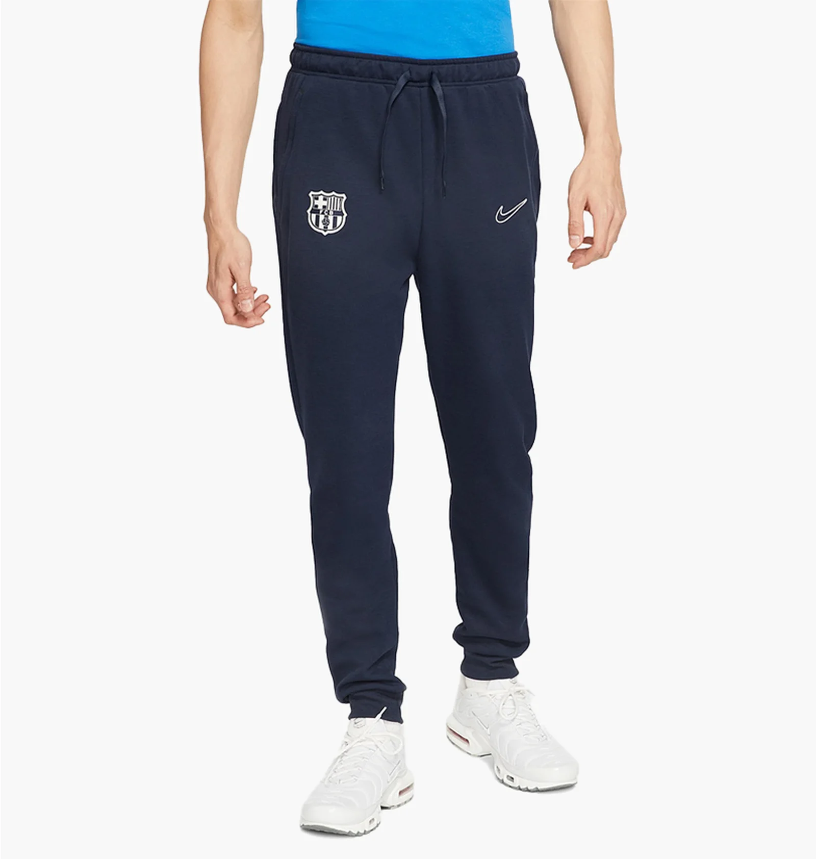 ᐉ Штаны мужские Nike Fc Barcelona 21/22 Travel Pant Blue CW0491