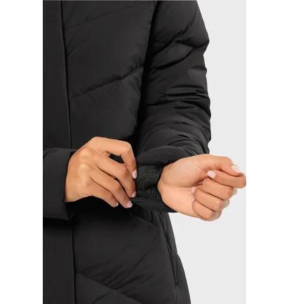 Пуховик жіночий Jack Wolfskin Marienplatz Black 1206971-6000