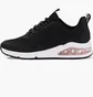 Кроссовки женские Skechers Uno 2 Black 155640-BLK