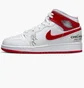 Кросівки дитячі Air Jordan 1 Mid Gs White DR6496-116
