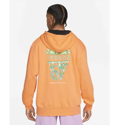 Худи мужское Air Jordan Sport DNA Hoodie Orange CZ4835-858