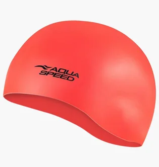 Шапочка для плавания Aqua speed Mono 6206 Red 111-32