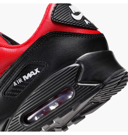 Кросівки чоловічі Nike Air Max 90 Black/Red IF0670-600