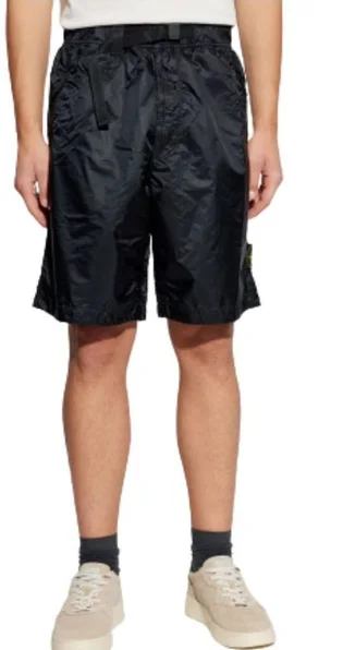 Шорти чоловічі Stone Island Cordura Black L1S15L100006-S0163-V0020