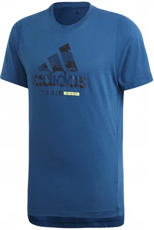 Футболка чоловіча Adidas Freelift Tee Logo T-Shirt 497 S Blue DV2497