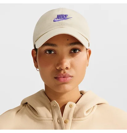 Кепка женская Nike Club Unstructured Futura Wash Beige FB5368-229