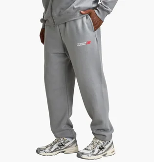 Штаны мужские New Balance Tone Logo Cuff Grey MP51785