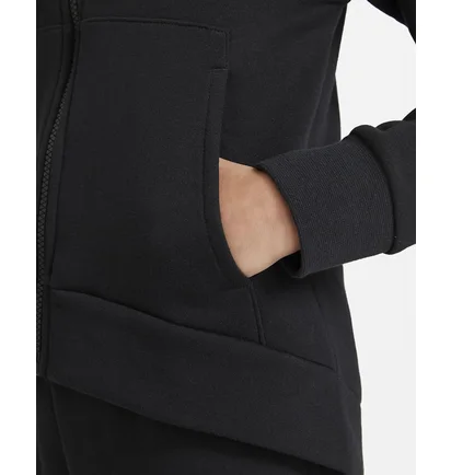 Толстовка дитяча Nike G Nsw Club Flc Fz Hoodie Lbr Black DC7118-010