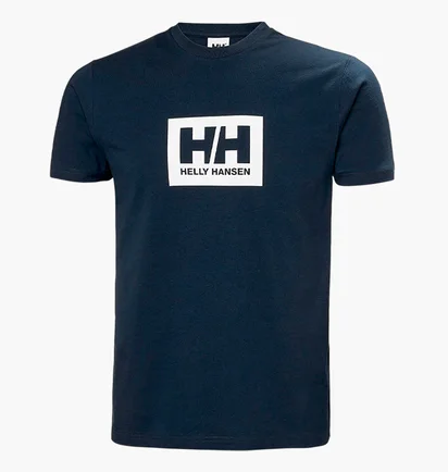 Футболка мужская Helly Hansen Hh Box T 2.0 Blue 54597-597