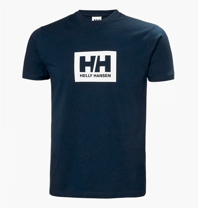 Футболка мужская Helly Hansen Hh Box T 2.0 Blue 54597-597