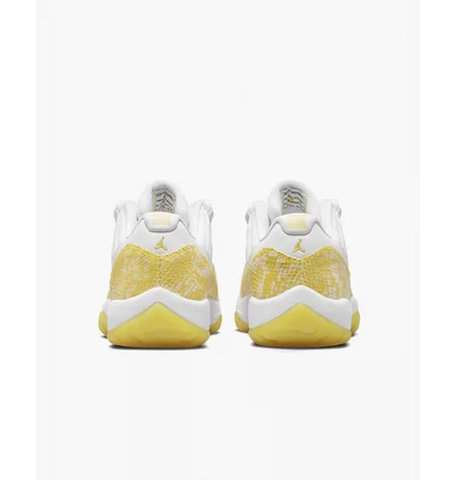 Кросівки жіночі Air Jordan Air 11 Retro Low White/Yellow AH7860-107