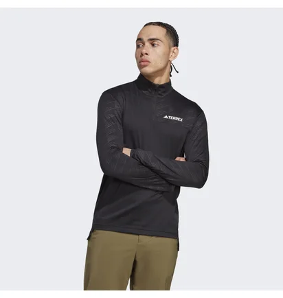 Лонгслив мужской Adidas Terrex Multi Half-Zip Long Sleeve Tee Black Ht9501