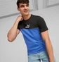 Футболка мужская Puma Essentials Block Tape Blue/Black 673341-92