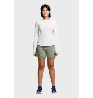 Лонгслів жіночий Saucony Stopwatch Long Sleeve White SAW800486-WH