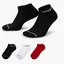 Носки унисекс Air Jordan Cush Poly Ns (3 пары) 144 Multi DX9656-902