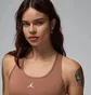 Топ женский Air Jordan Sport Bra Jumpman Brown FB6872-223