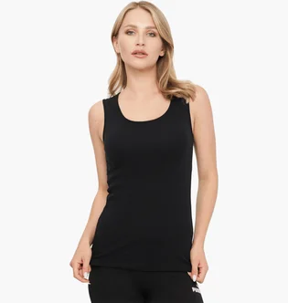 Майка женская Kappa Canotta Spalla Larga Black K2406-NERO