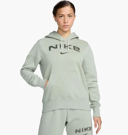 Худи женское Nike Nsw Phnx Flc Green HM9751-370