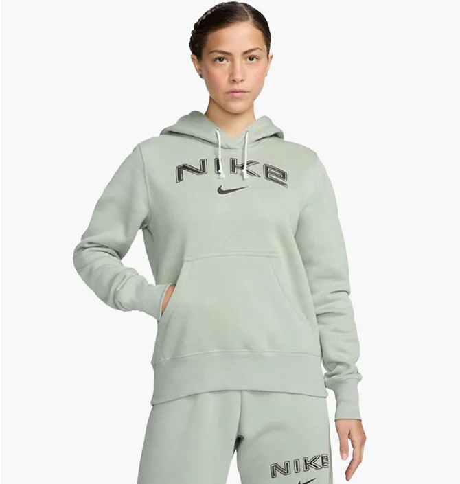 Худи женское Nike Nsw Phnx Flc Green HM9751-370