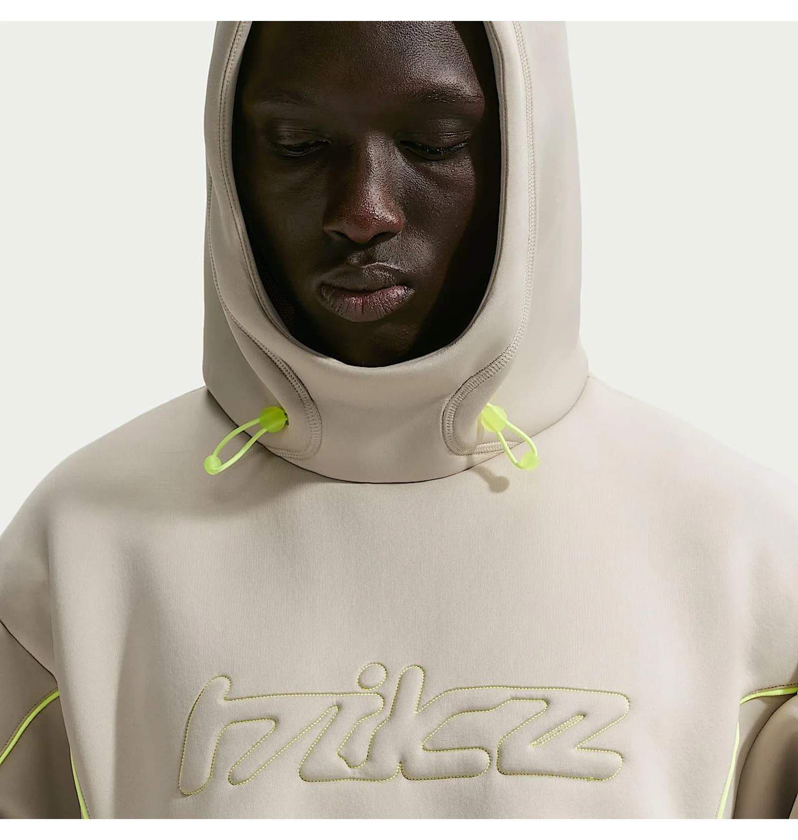 ᐉ Худі чоловіче Nike M Nk Pf Bubble Mesh Po Beige IF1296-236