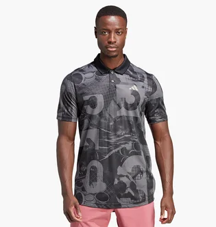 Поло чоловіче Adidas Club Graphic Polo Grey HS3242