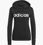 Худи женское Adidas W Lin Ft Hd Black GL0635