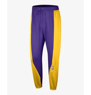 Штани чоловічі Nike Los Angeles Lakers Showtime Dri-Fit Nba Violet/Yellow DX9432-728