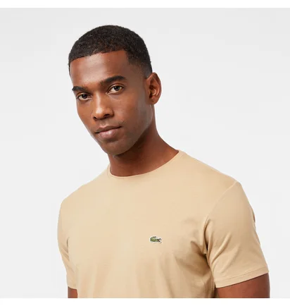 Футболка мужская Lacoste T-Shirt Beige TH099802S