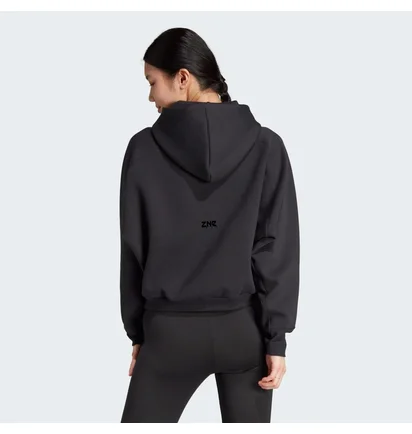Толстовка жіноча Adidas Z.N.E. Full-Zip Black IN5128