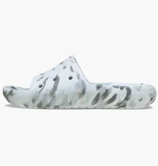 Тапочки мужские Crocs Classic Marbled Ii Slide White 211211-1NL