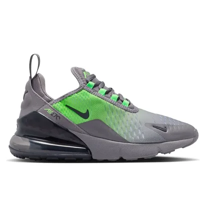 Кроссовки детские Nike Air Max 270 Big Kids Shoes Grey/Green 943345-046