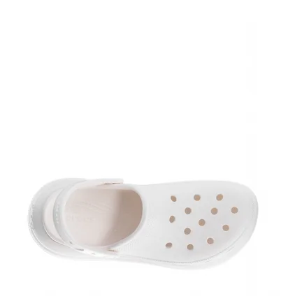 Тапочки женские CROCS Classic Crush Clog White 207521-100