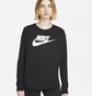 Лонгслів жіночий Nike Sportswear Essentials Black Fj0441-010