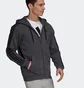 Толстовка чоловіча Adidas Essentials Fleece 3-Stripes Full-Zip Hoodie Grey HB0042