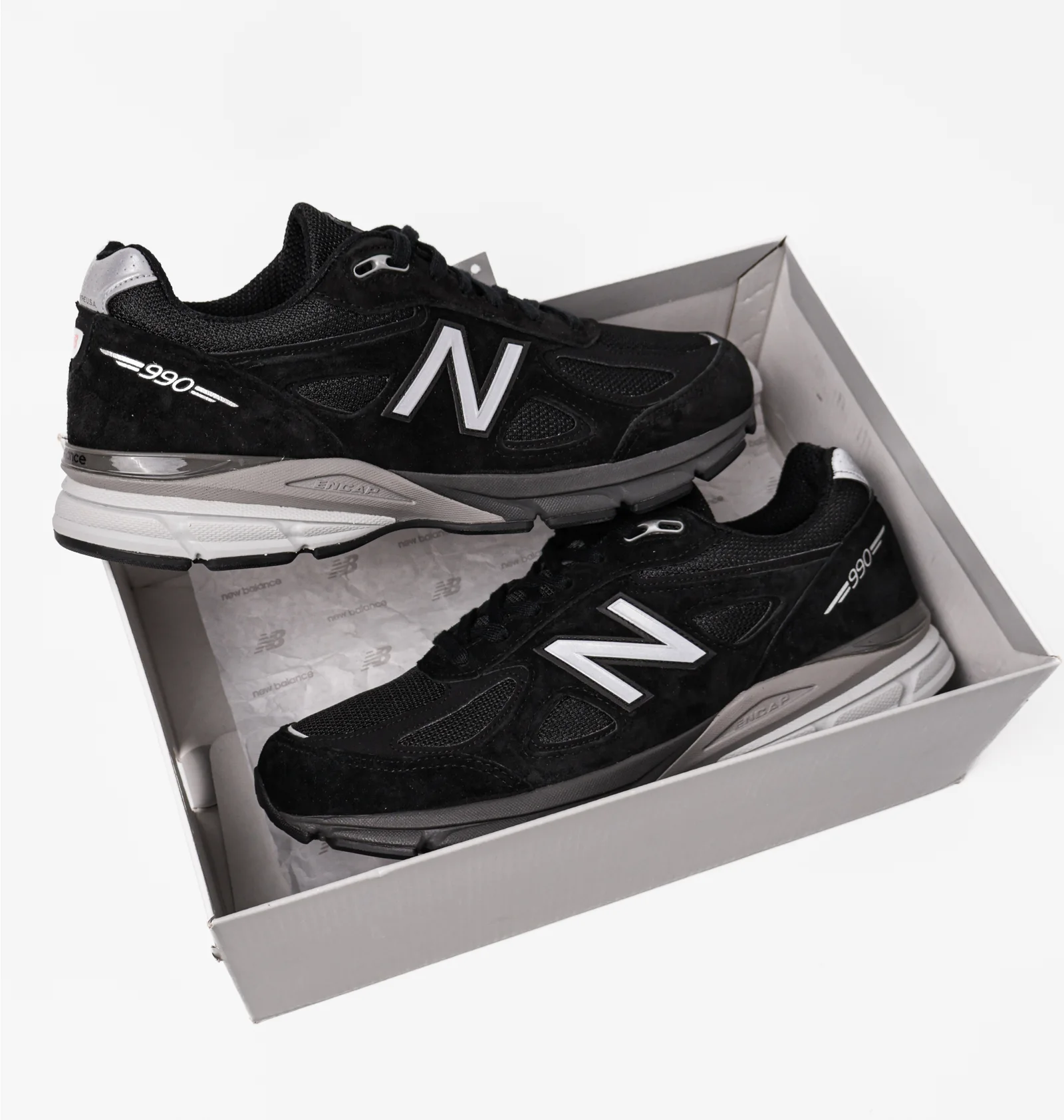 ᐉ Кроссовки мужские New Balance Made In Usa 990V5 Black U990BL4