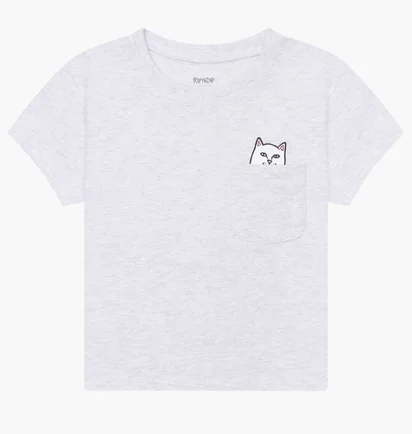 Футболка жіноча RipNDip Lord Nermal Grey RNDSUM25WO7