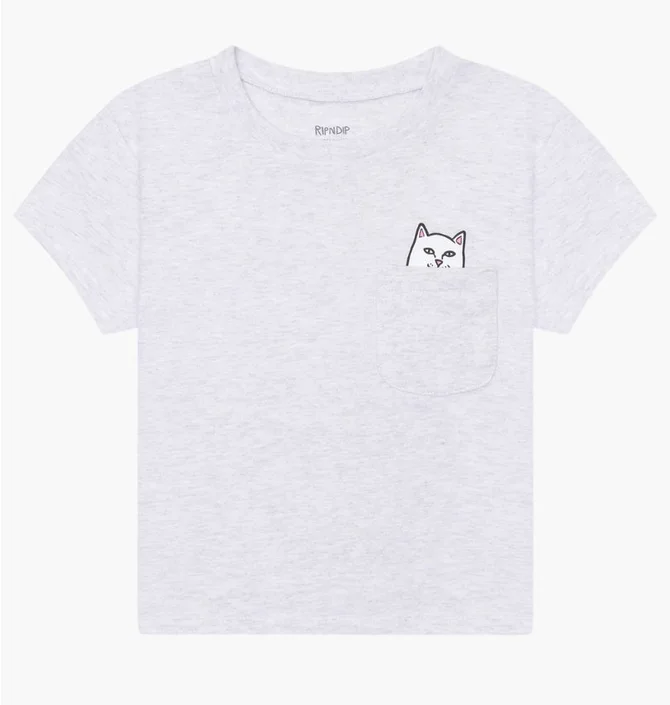 Футболка жіноча RipNDip Lord Nermal Grey RNDSUM25WO7
