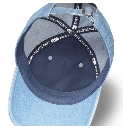 Кепка унисекс Nike Club Unstructured Denim Cap Blue HF0383-429