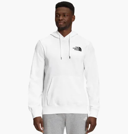 Худи мужское The North Face Box Nse Pullover Hoodie White NF0A7UNSLA9