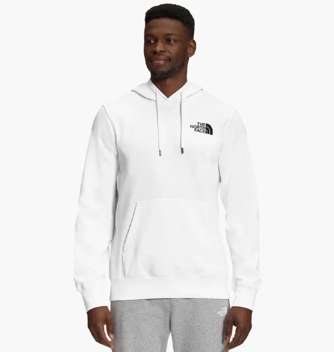 Худи мужское The North Face Box Nse Pullover Hoodie White NF0A7UNSLA9