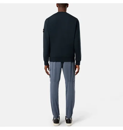 Худі чоловіче Stone Island Felpa Cotton Fleece Black K1S156100044S0051-V0020