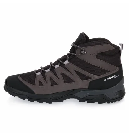 Ботинки мужские Salomon X Ward Leather Mid Gtx Brown 471817